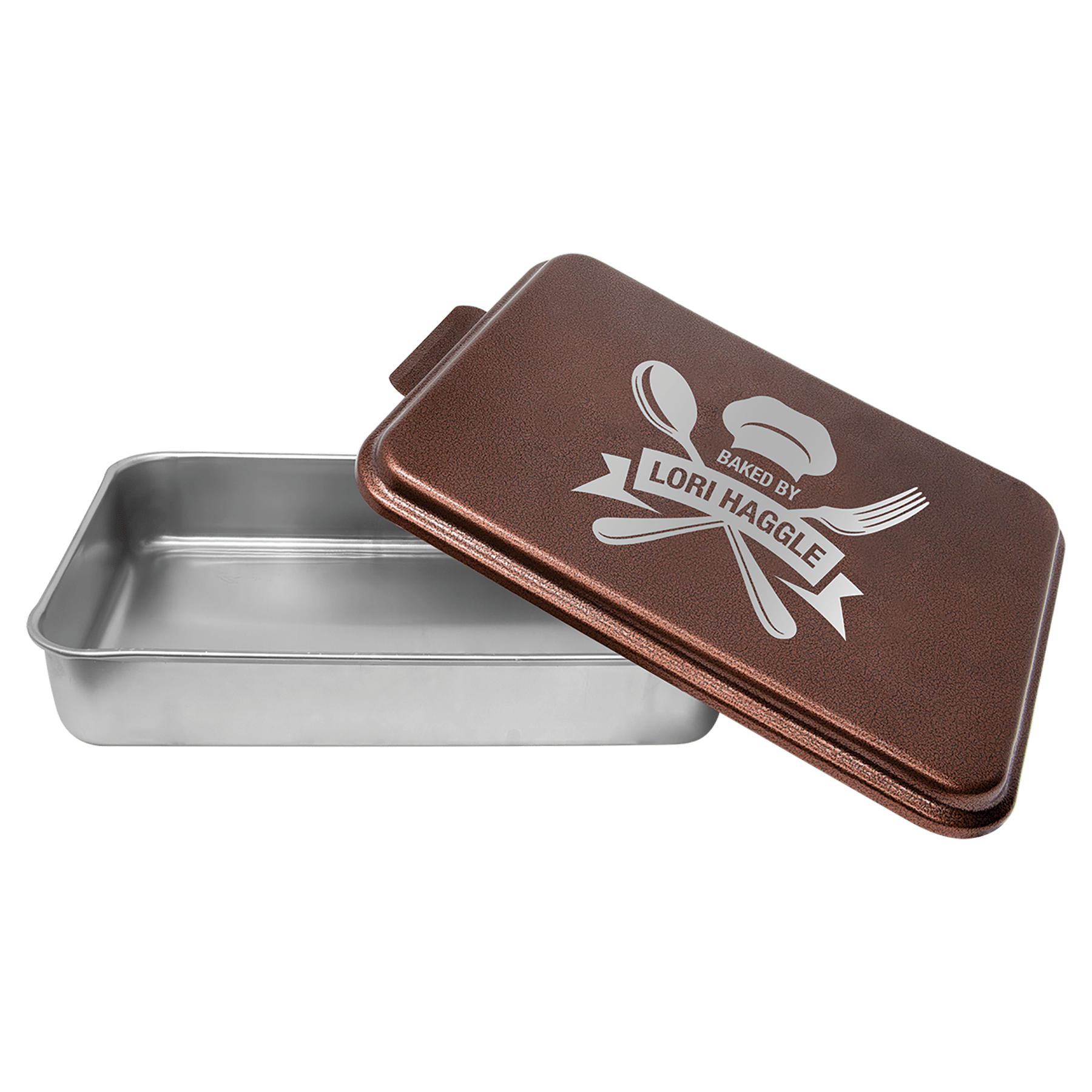 Aluminum Cake Pan with Lid