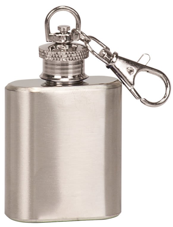 1 oz Flask Keychain