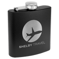 6 oz Stainless Steel Powder Coated Flask