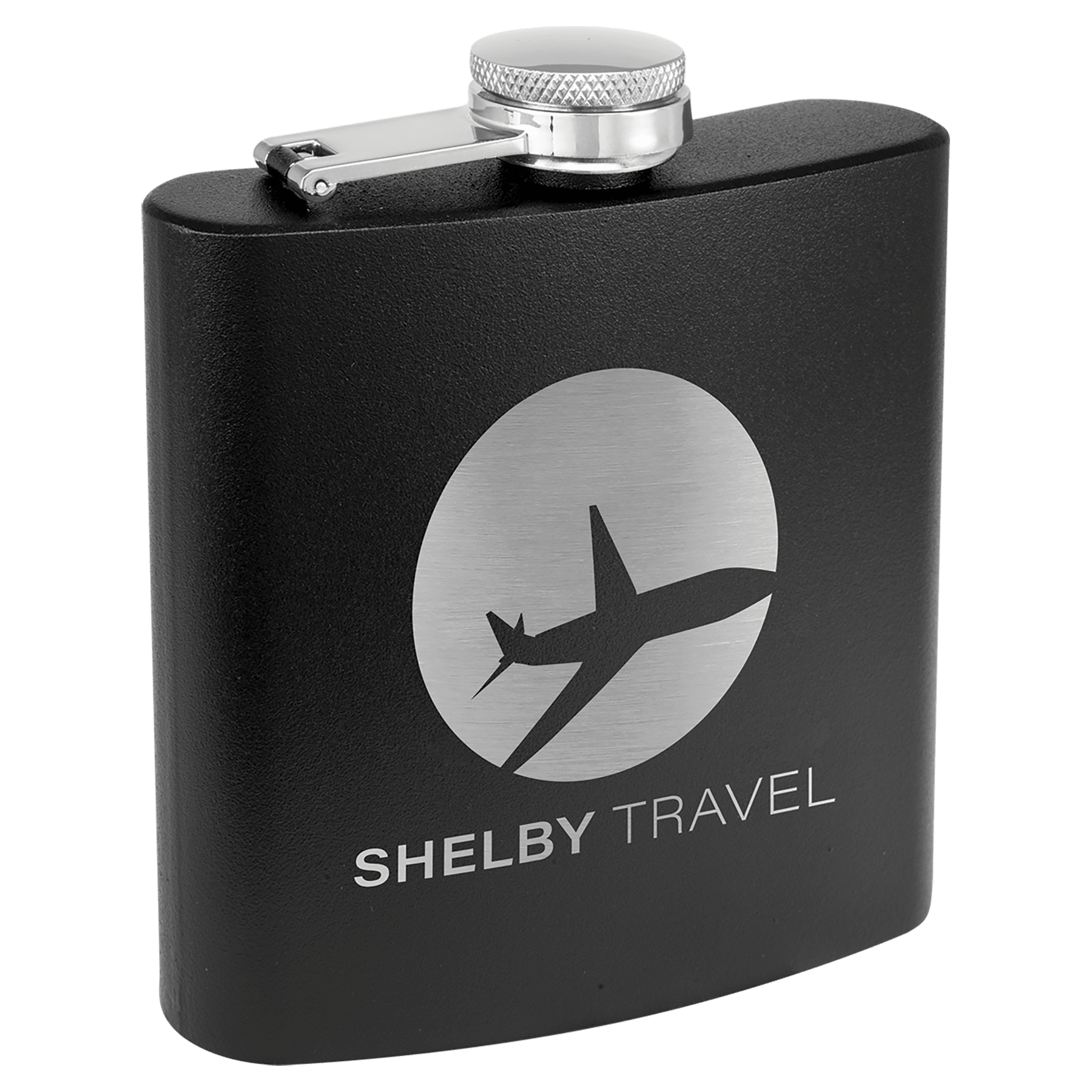 6 oz Stainless Steel Powder Coated Flask