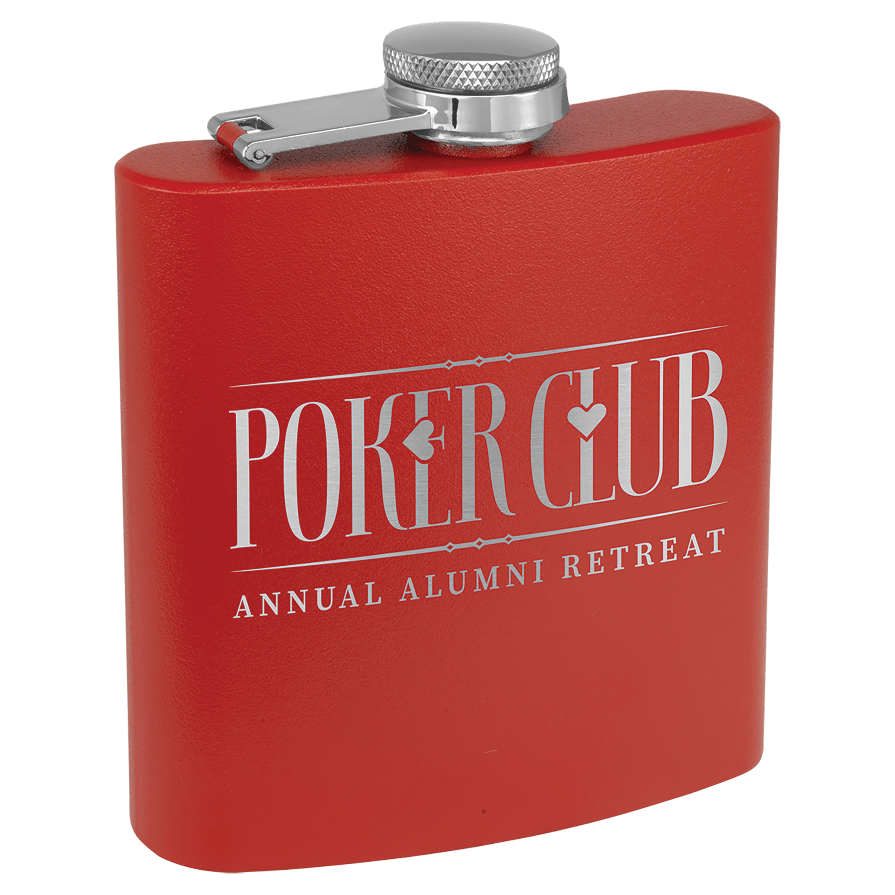 6 oz Stainless Steel Powder Coated Flask