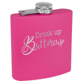 6 oz Stainless Steel Powder Coated Flask