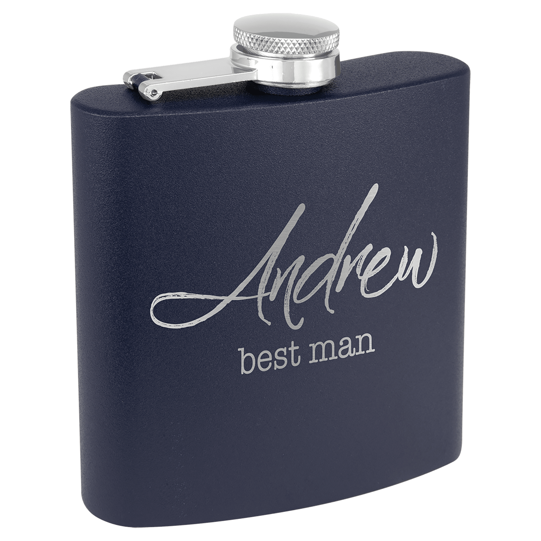 6 oz Stainless Steel Powder Coated Flask