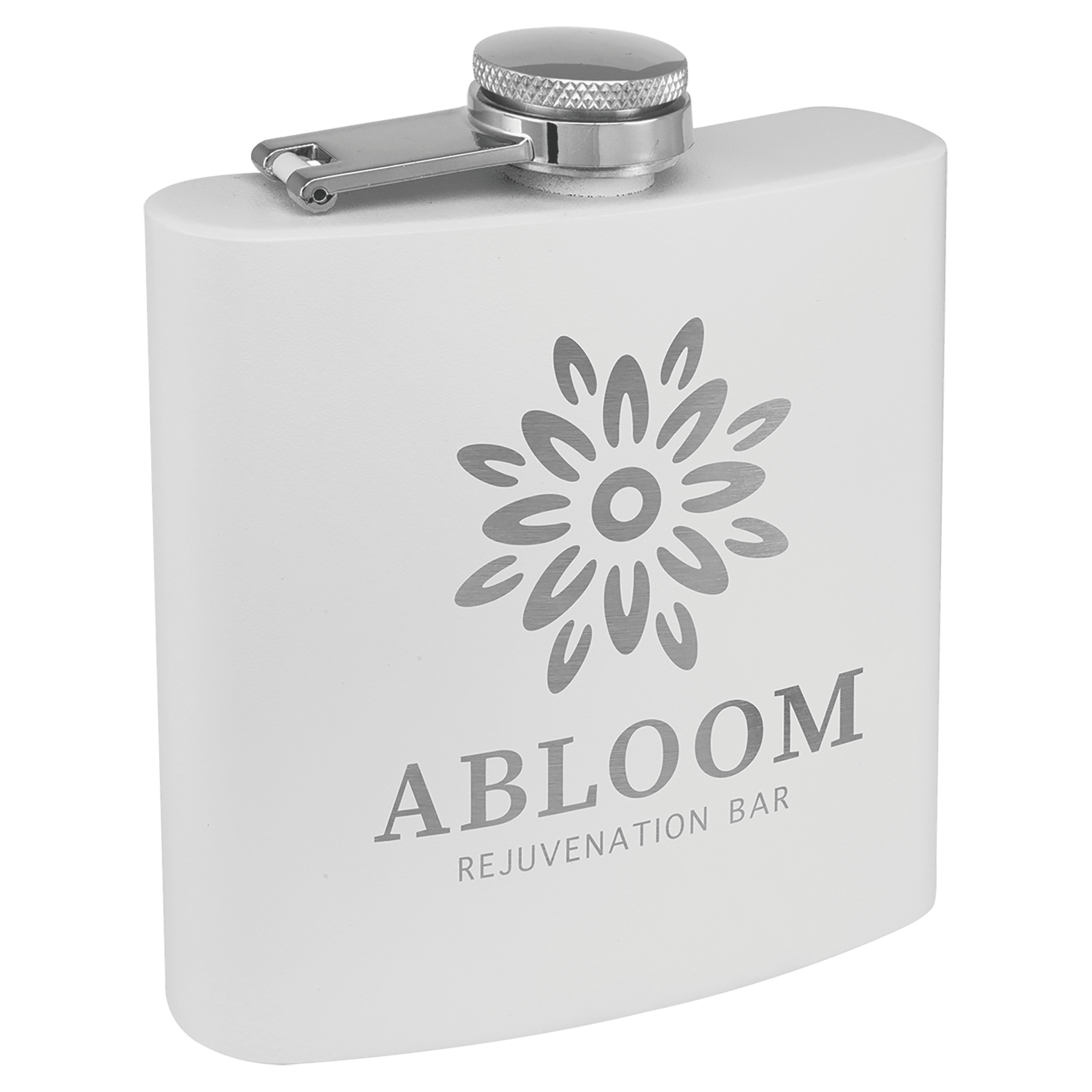 6 oz Stainless Steel Powder Coated Flask