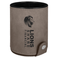 Leatherette Dice Cup with 5 Dice
