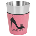 2 oz Leatherette Shot Glass