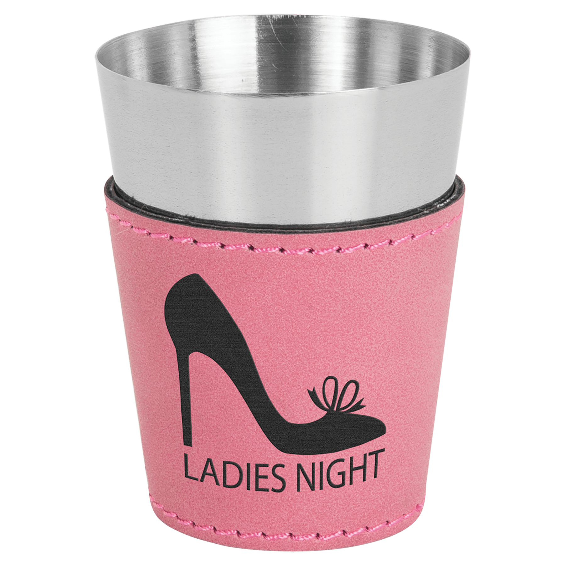 2 oz Leatherette Shot Glass