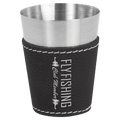 2 oz Leatherette Shot Glass