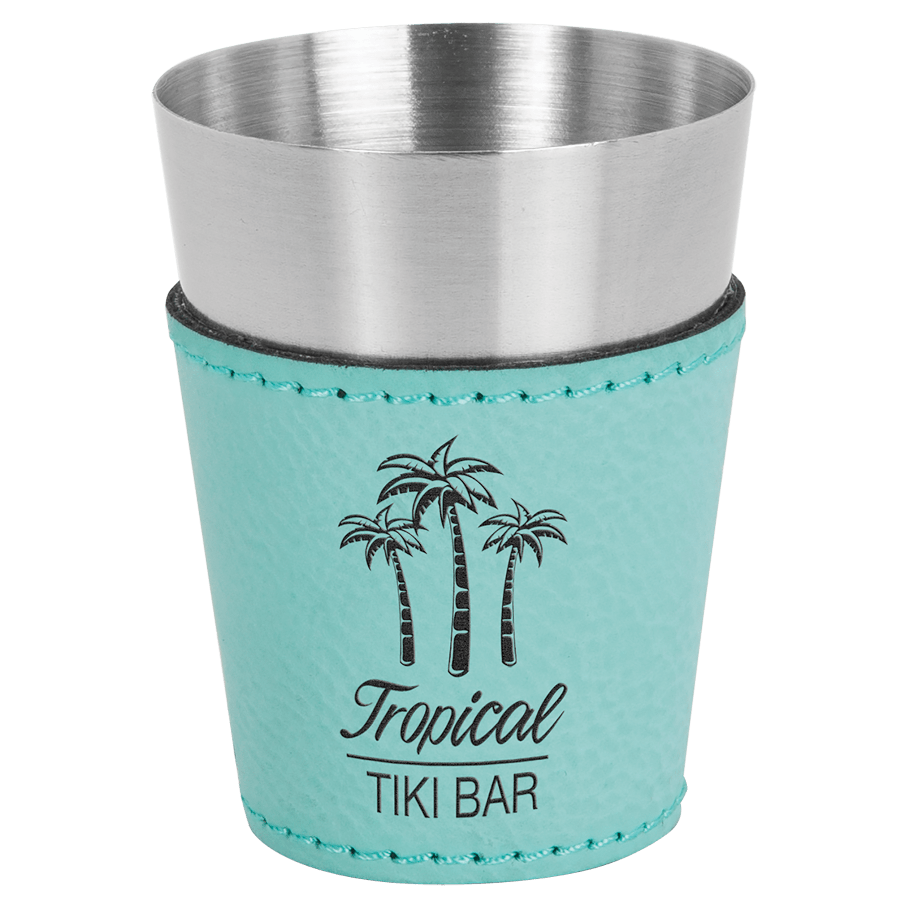 2 oz Leatherette Shot Glass