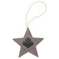 Leatherette Ornament with Gold String