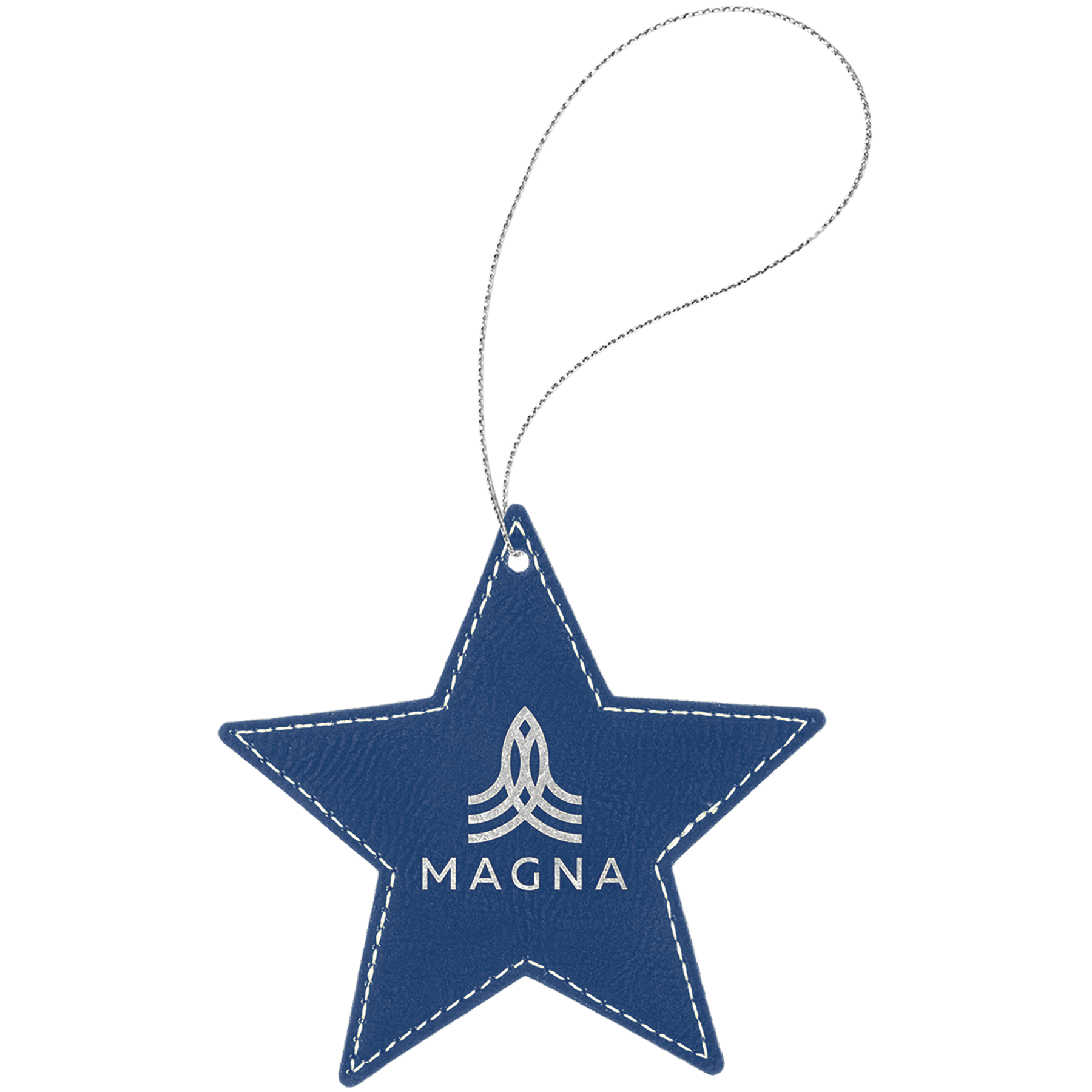 Leatherette Ornament with Gold String