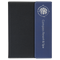 Blue/Silver Leatherette / Black / 7 x 9