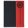 Leatherette & Canvas Portfolio with Notepad