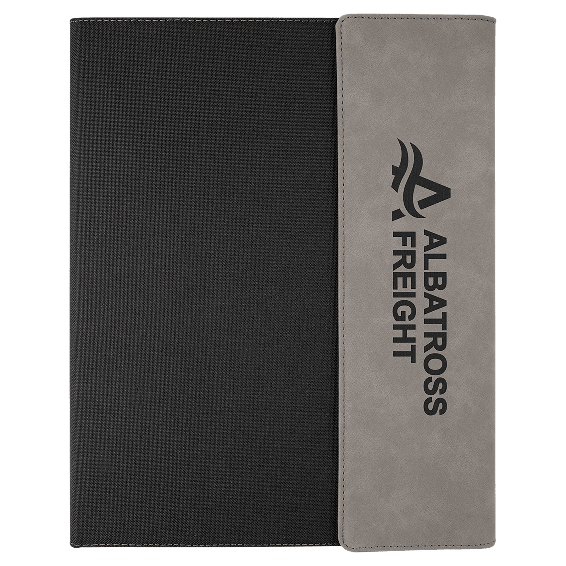 Leatherette & Canvas Portfolio with Notepad