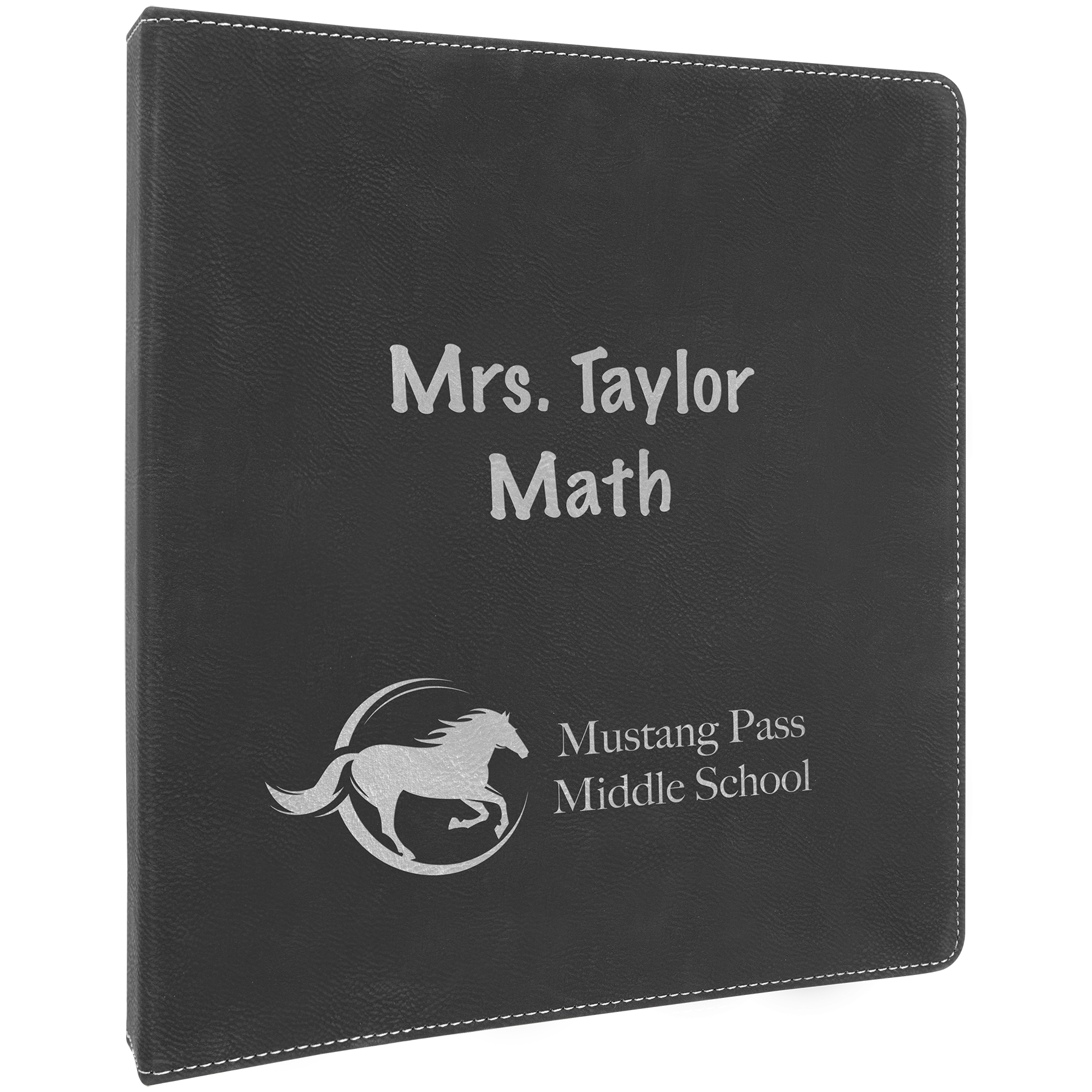 Leatherette 3 Ring Binder