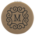 Leatherette Compact Mirror
