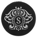 Leatherette Compact Mirror