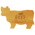 Cow Shaped Bamboo Cutting Board