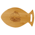 Fish Shaped Bamboo Cutting Board