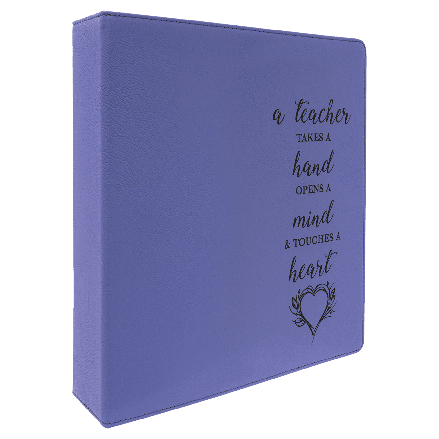 Leatherette 3 Ring Binder