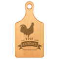 Maple Paddle Shaped Cutting Board