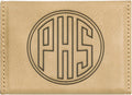 Leatherette Business Card Holder