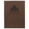 Leatherette Portfolio with Notepad