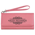 Leatherette Wallet with Strap
