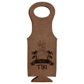 Leatherette Wine Bag