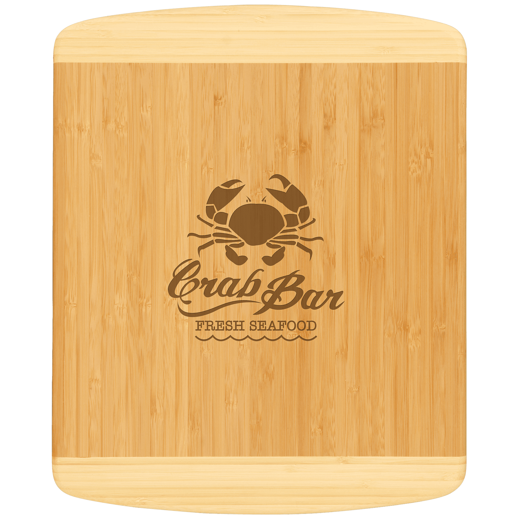 Bamboo Two Tone Cutting Board