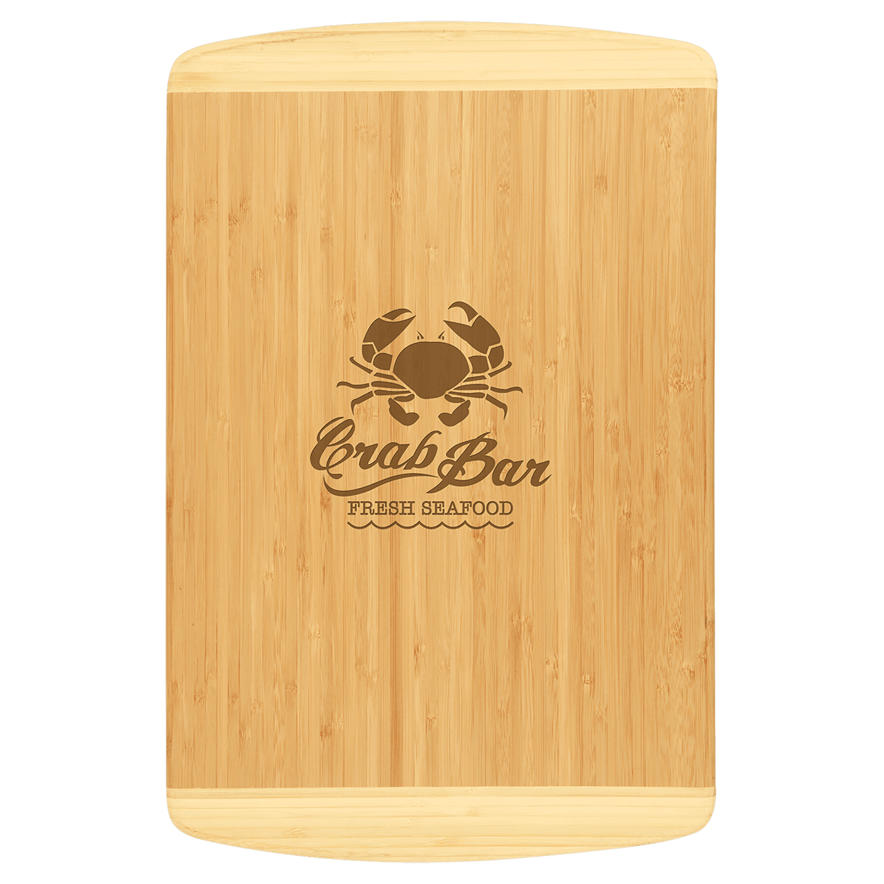 Bamboo Two Tone Cutting Board