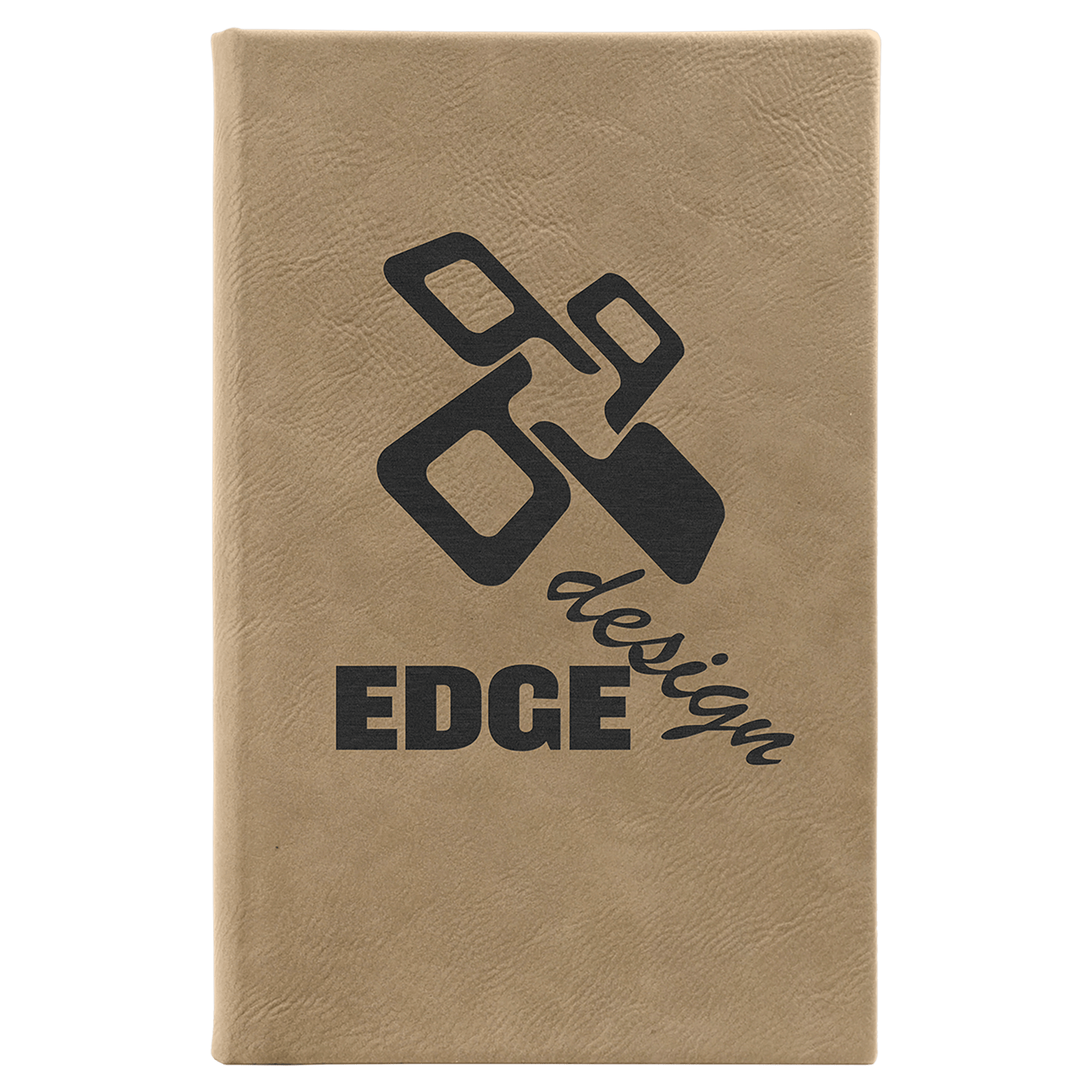 Leatherette Sketch Book with Unlined Notepad
