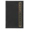 Leatherette Sketch Book with Unlined Notepad