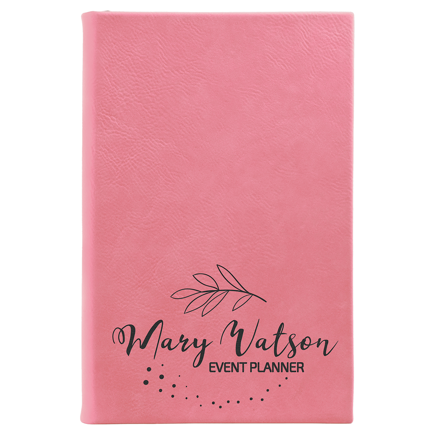 Leatherette Sketch Book with Unlined Notepad