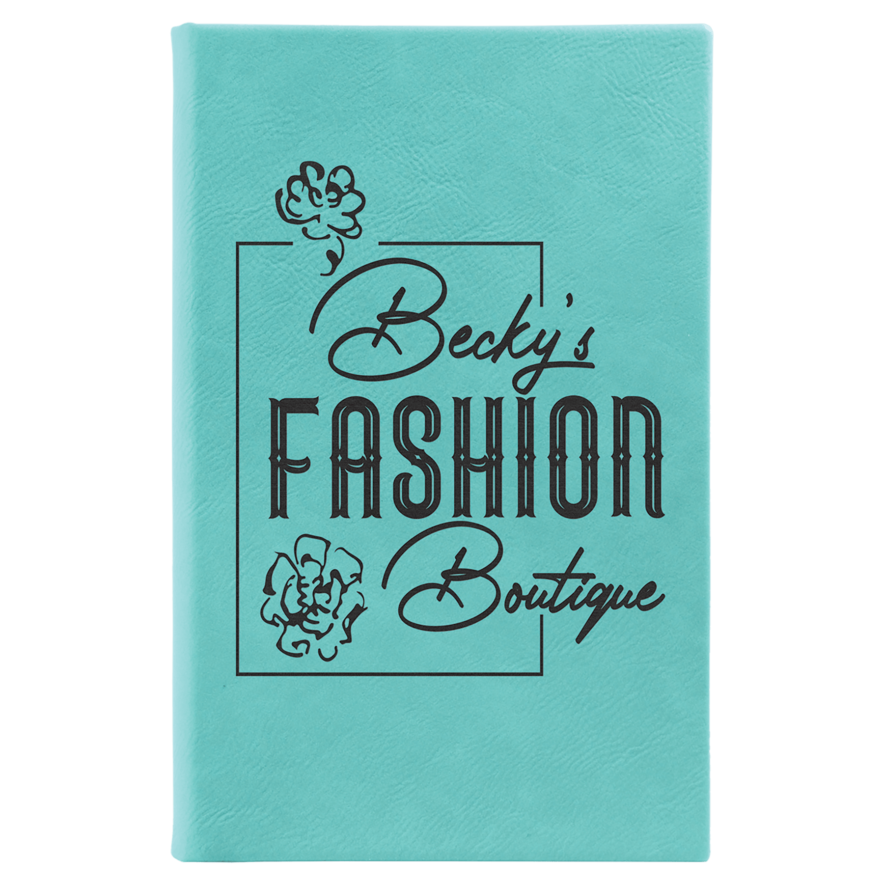 Leatherette Sketch Book with Unlined Notepad
