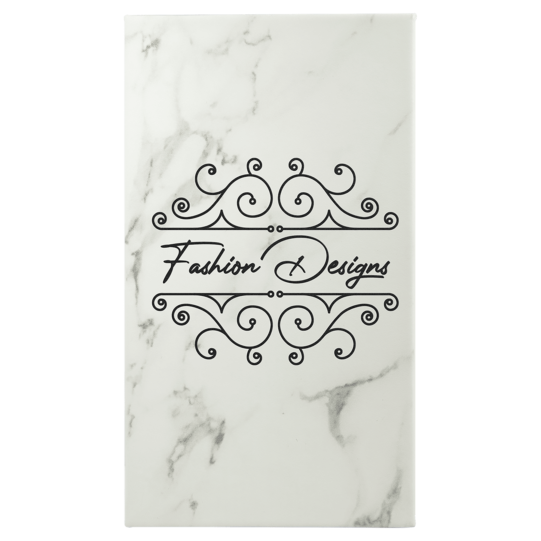 Leatherette Sketch Book with Unlined Notepad