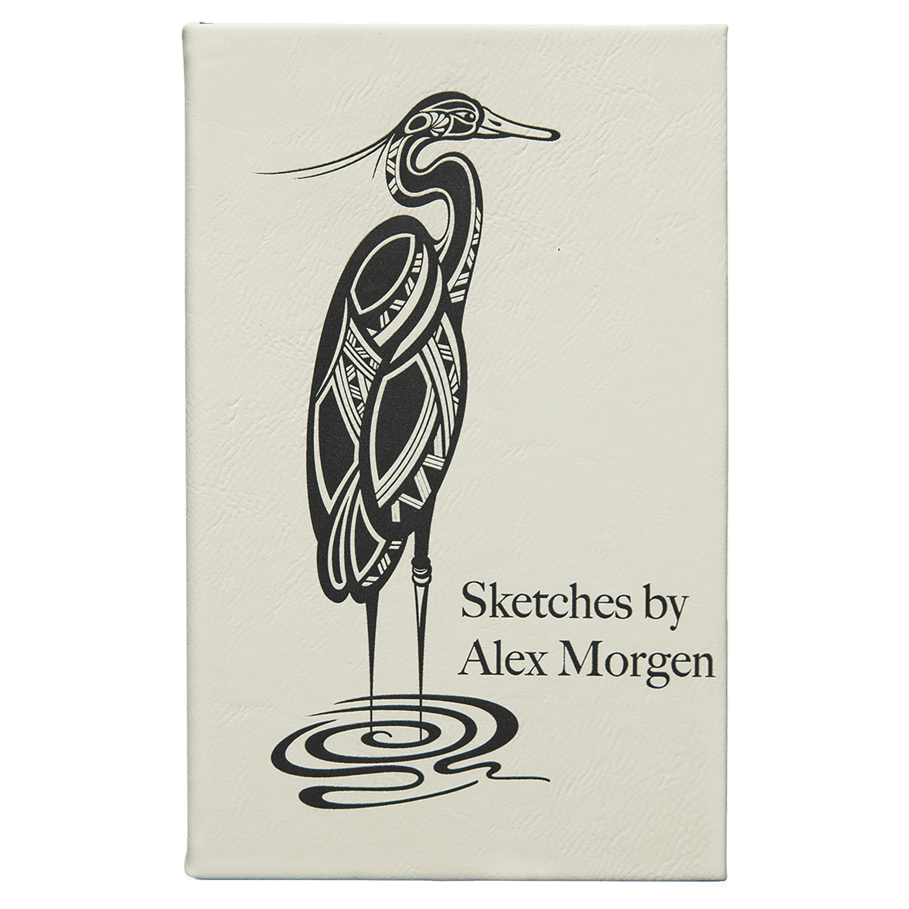 Leatherette Sketch Book with Unlined Notepad