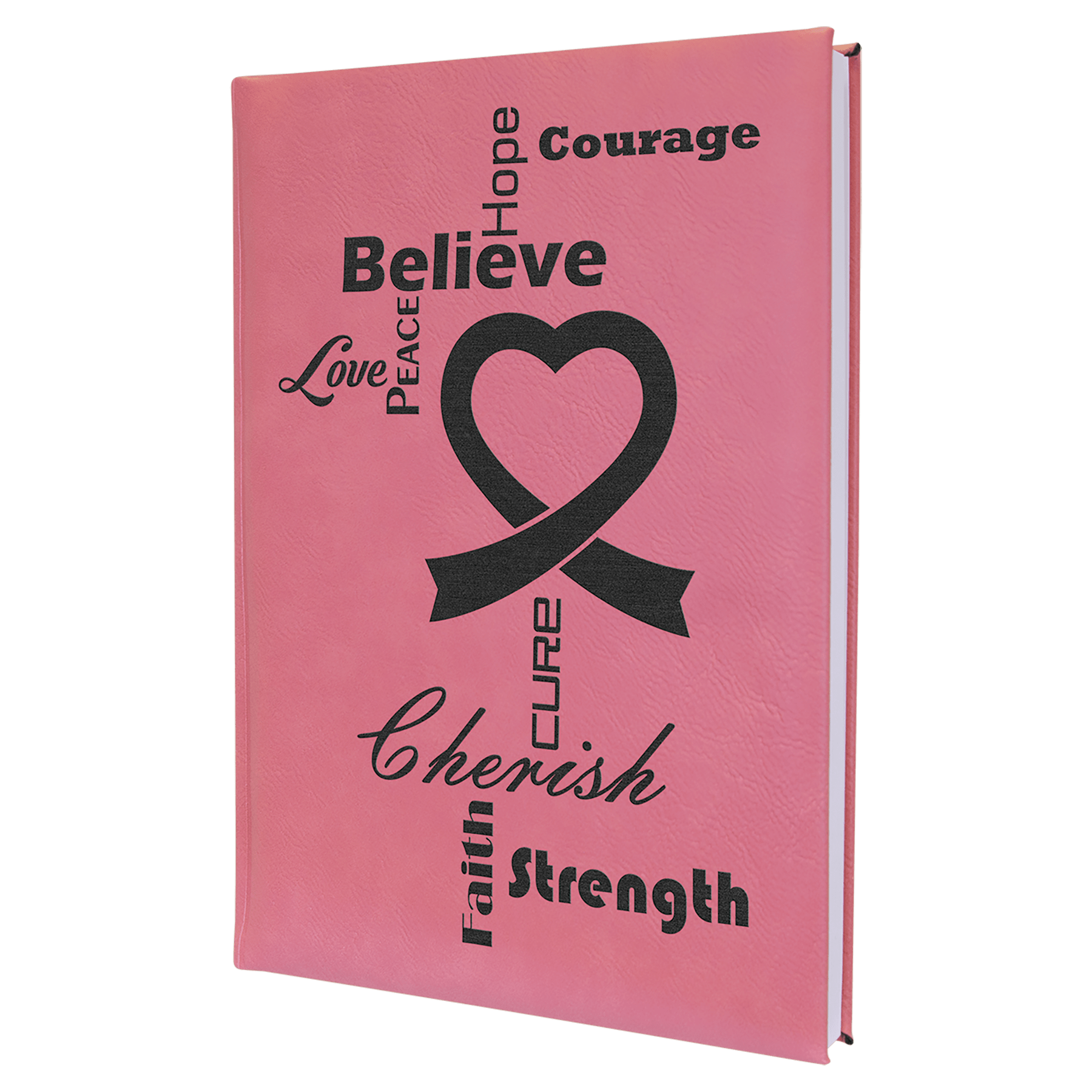 Leatherette Journal with Lined Notepad