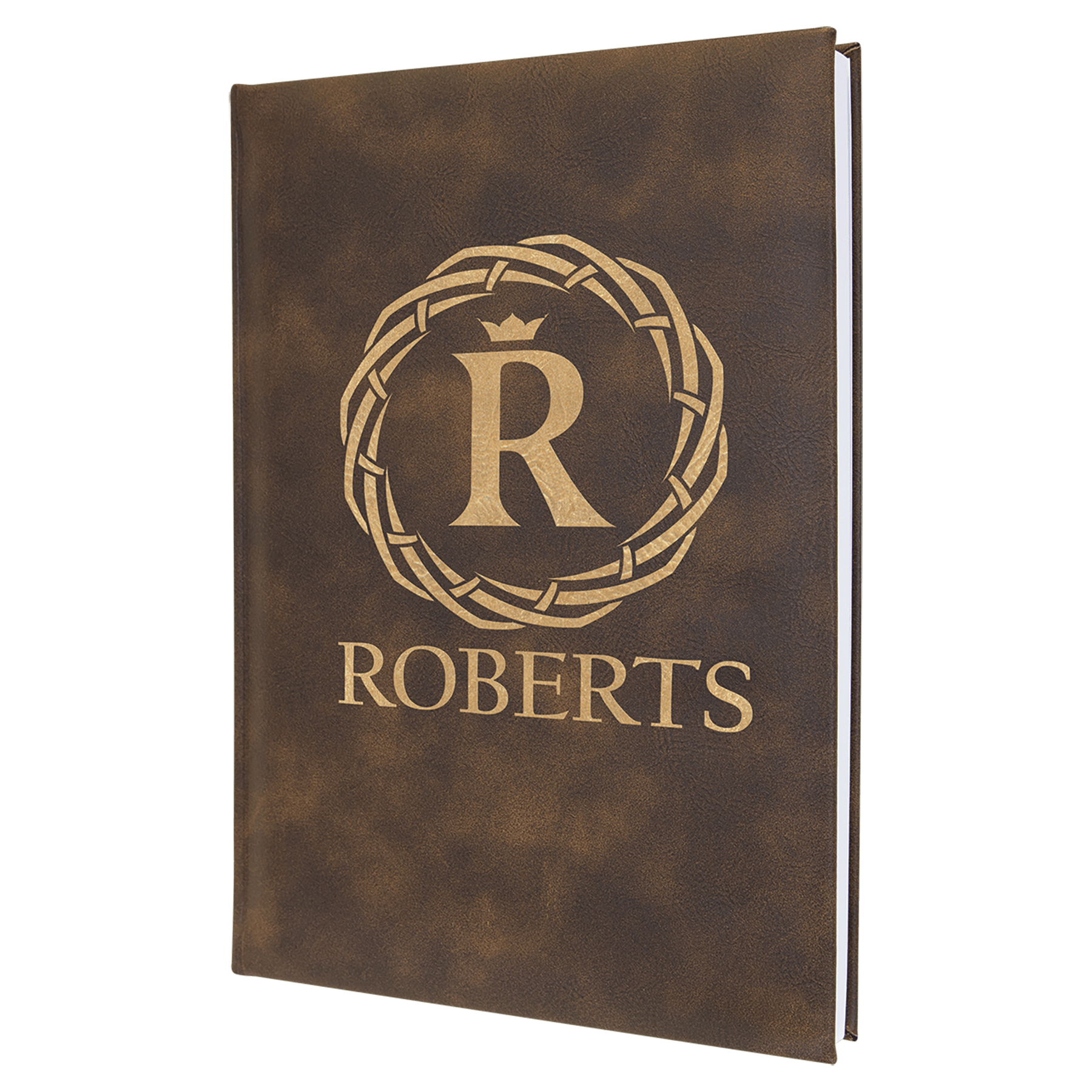 Leatherette Journal with Lined Notepad