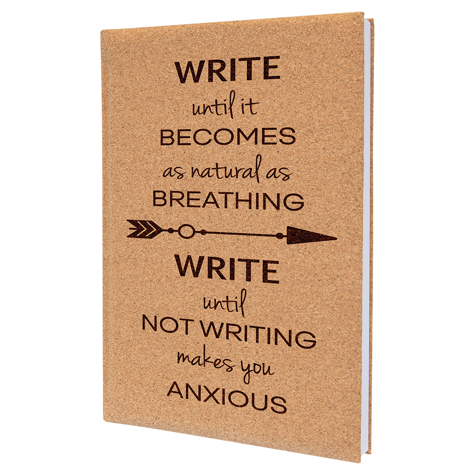 Leatherette Journal with Lined Notepad