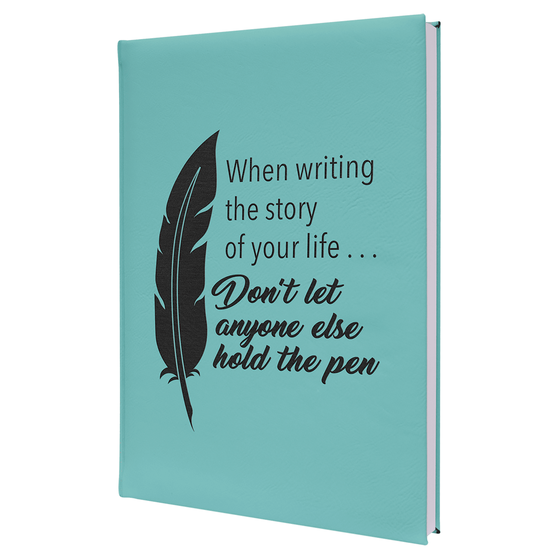Leatherette Journal with Lined Notepad