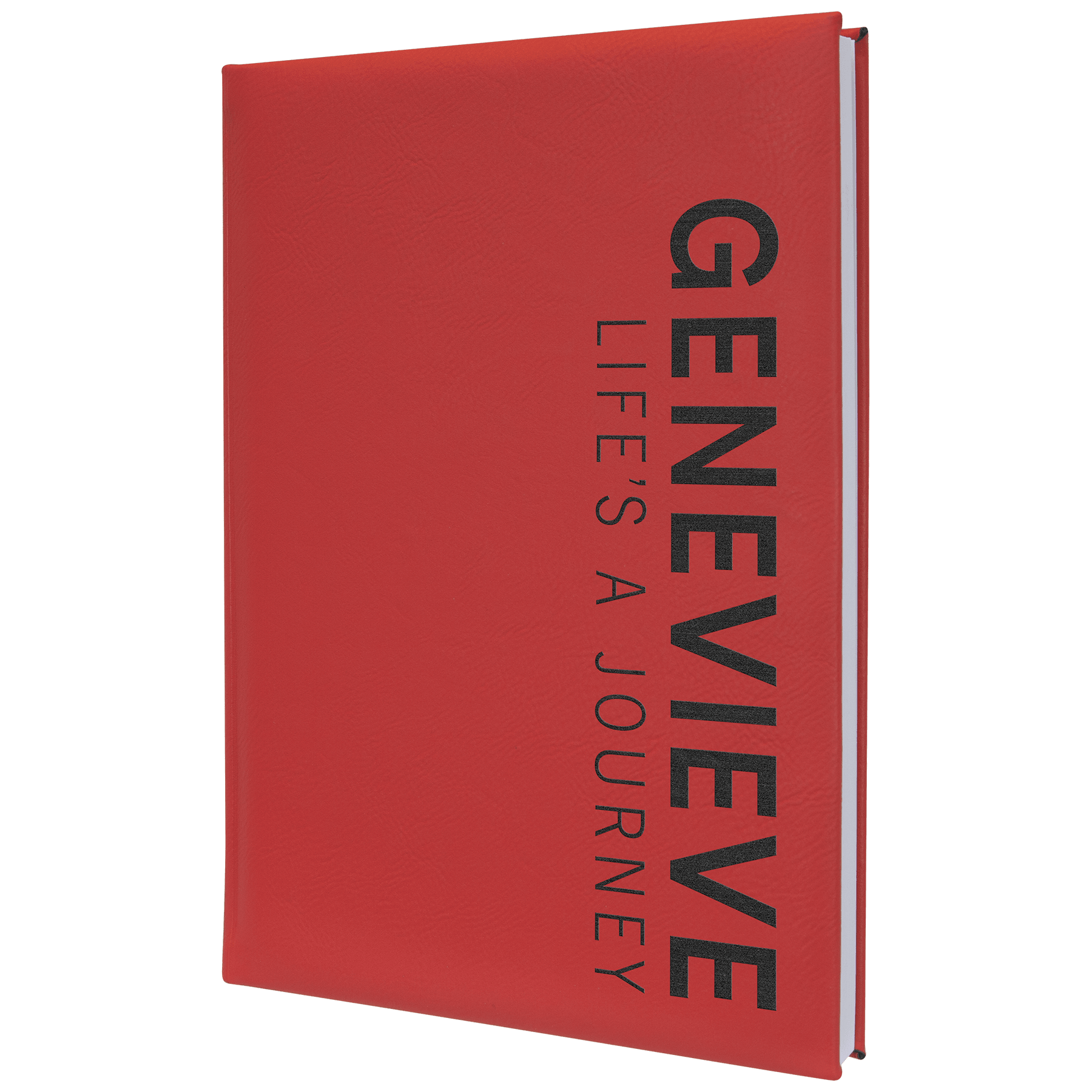 Leatherette Journal with Lined Notepad