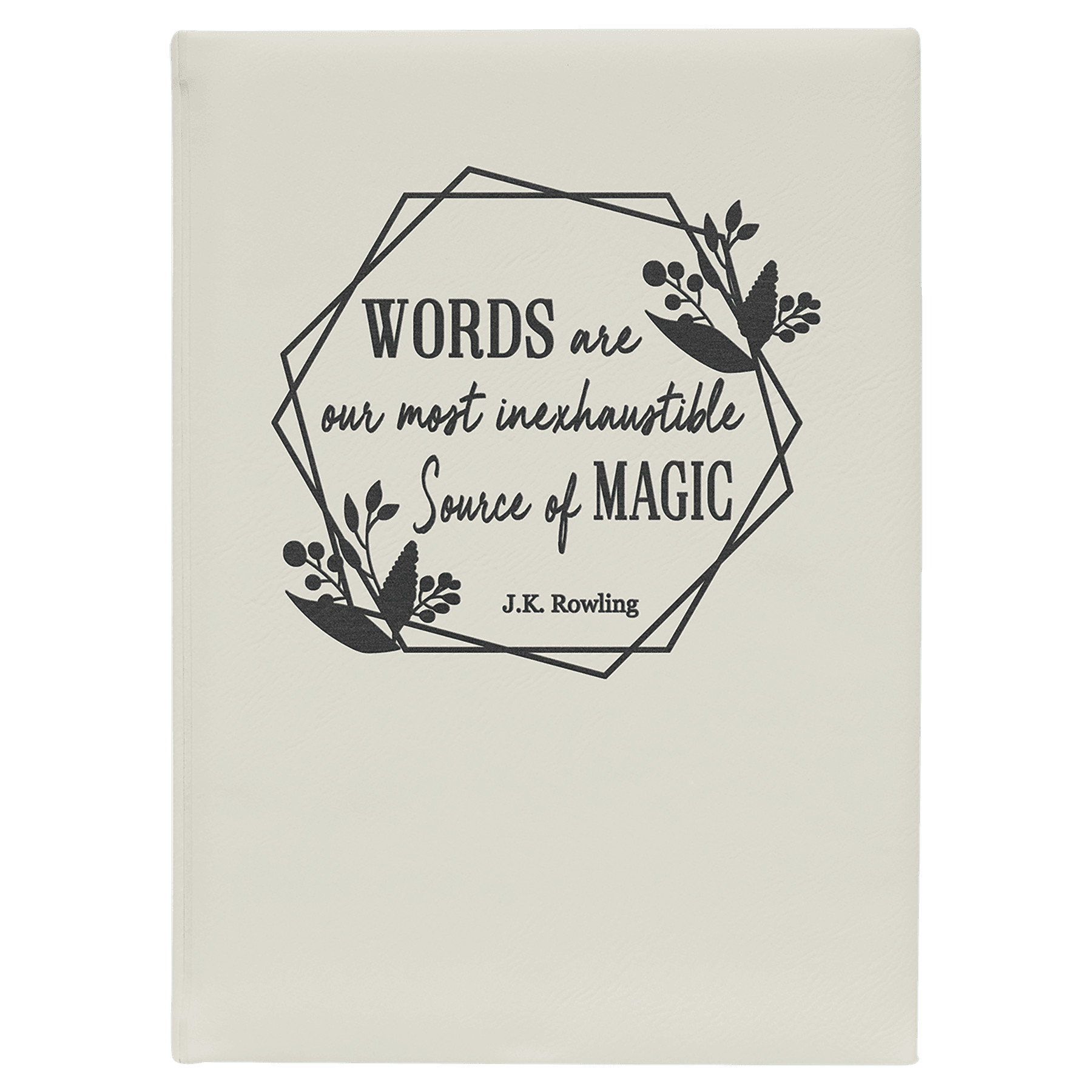 Leatherette Journal with Lined Notepad