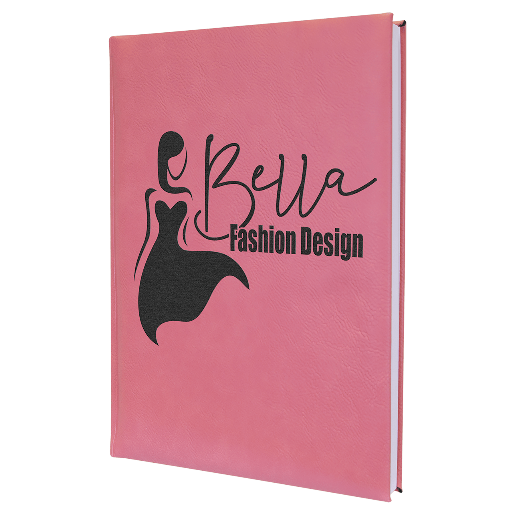 Leatherette Sketch Book with Unlined Notepad