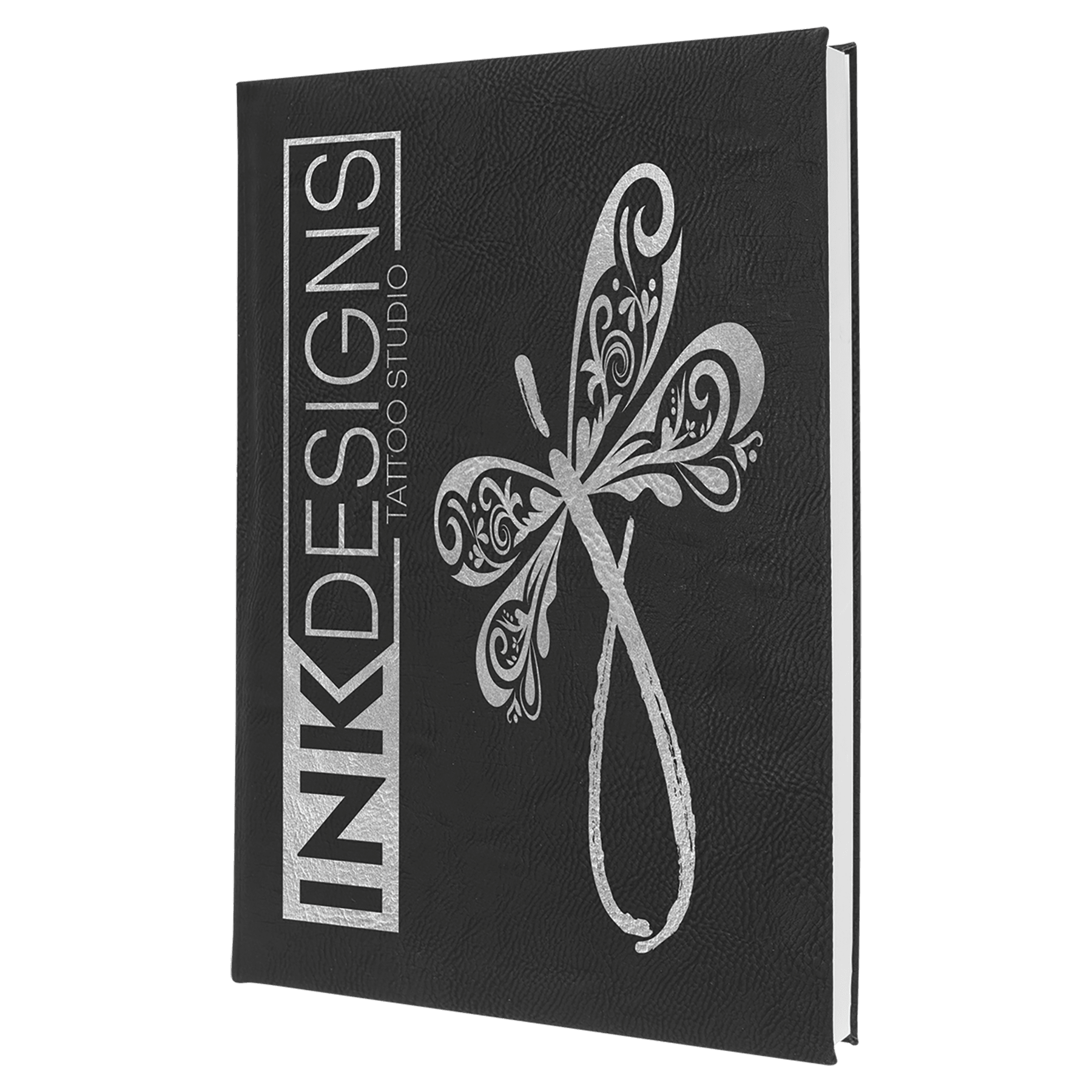 Leatherette Sketch Book with Unlined Notepad