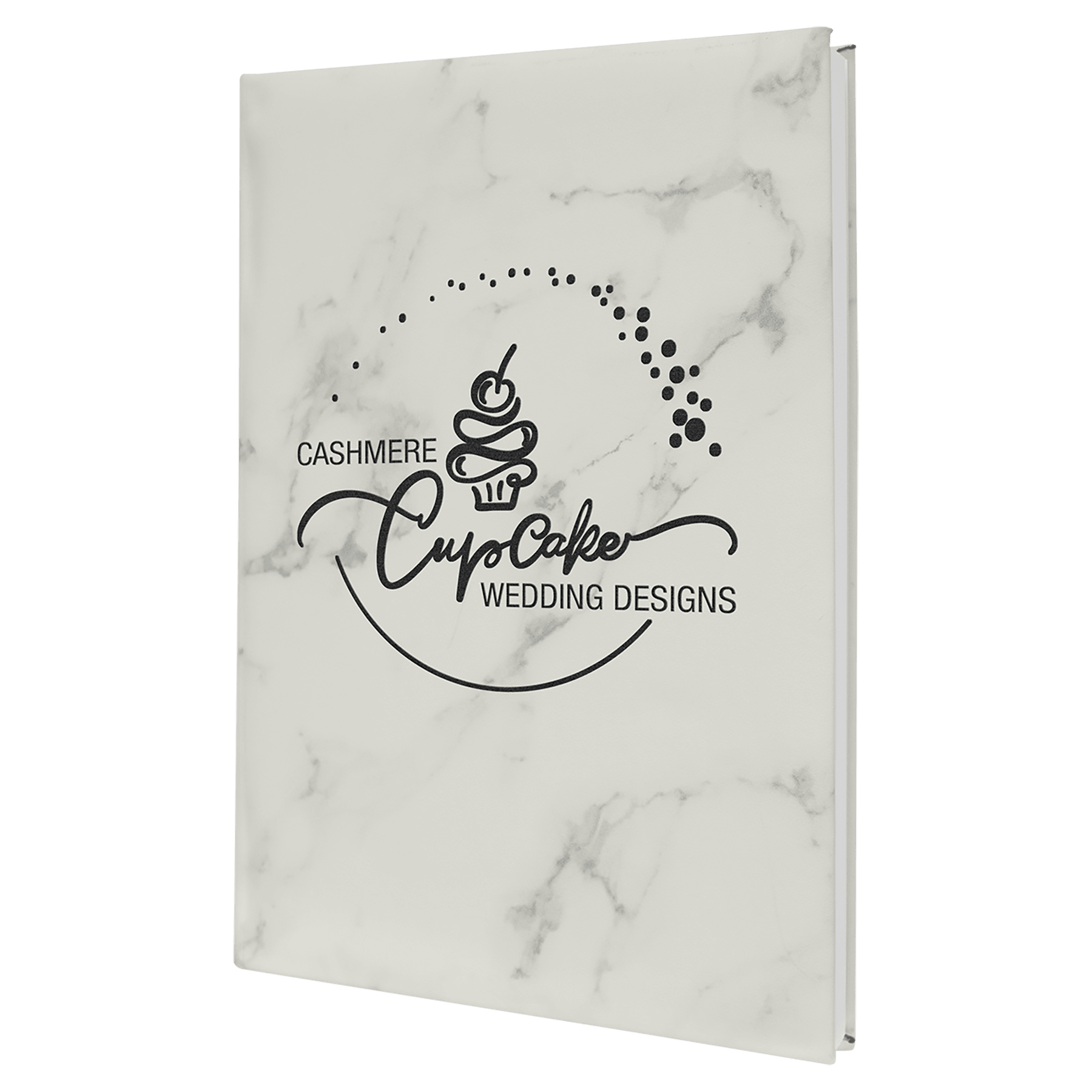 Leatherette Sketch Book with Unlined Notepad
