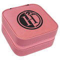4" X 4" Laserable Leatherette Travel Jewelry Box