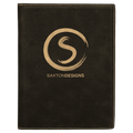 Leatherette Portfolio with Notepad