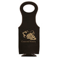 Leatherette Wine Bag