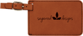 Leatherette Luggage Tag